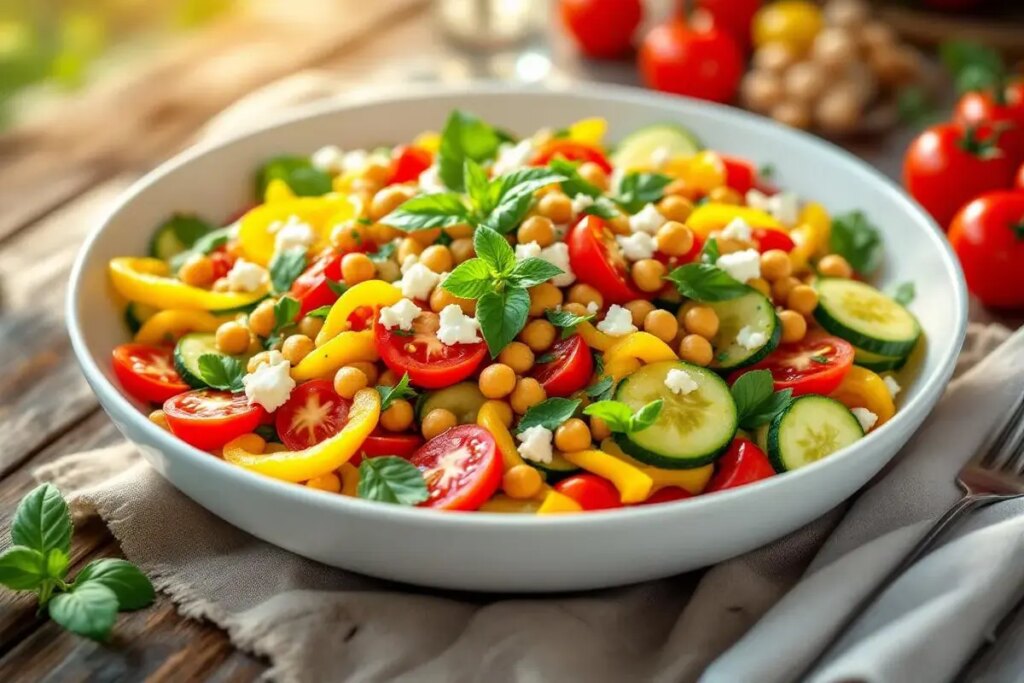 C’est ma salade star pour les grandes tablées d’été : fraîche colorée et savoureuse !.jpg
