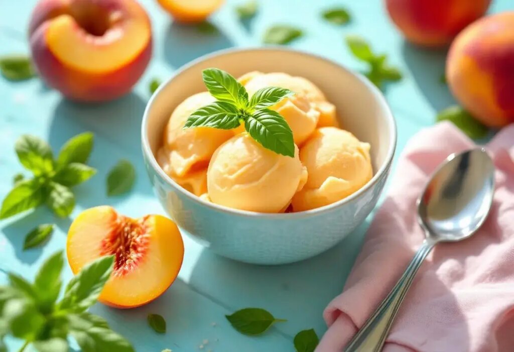 « Glacé en 60 s » : le sorbet pêche-basilic sans sorbetière qui bluffe tout le monde.jpg