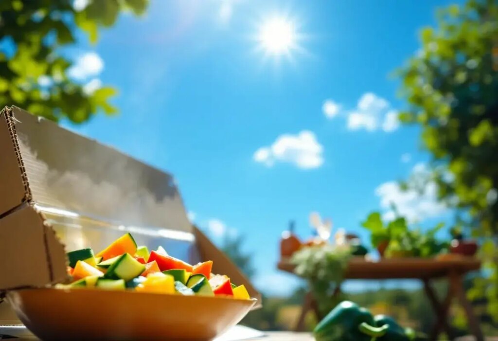 « Je cuisine sans électricité » : l’autocuiseur solaire carton-alu testé en plein cagnard.jpg