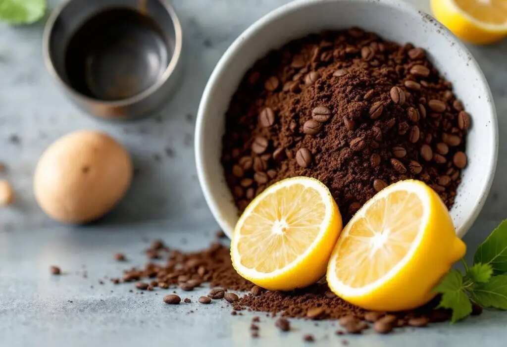« Plus d’odeurs de poubelle » : le citron clouté de café moulu qui neutralise tout.jpg
