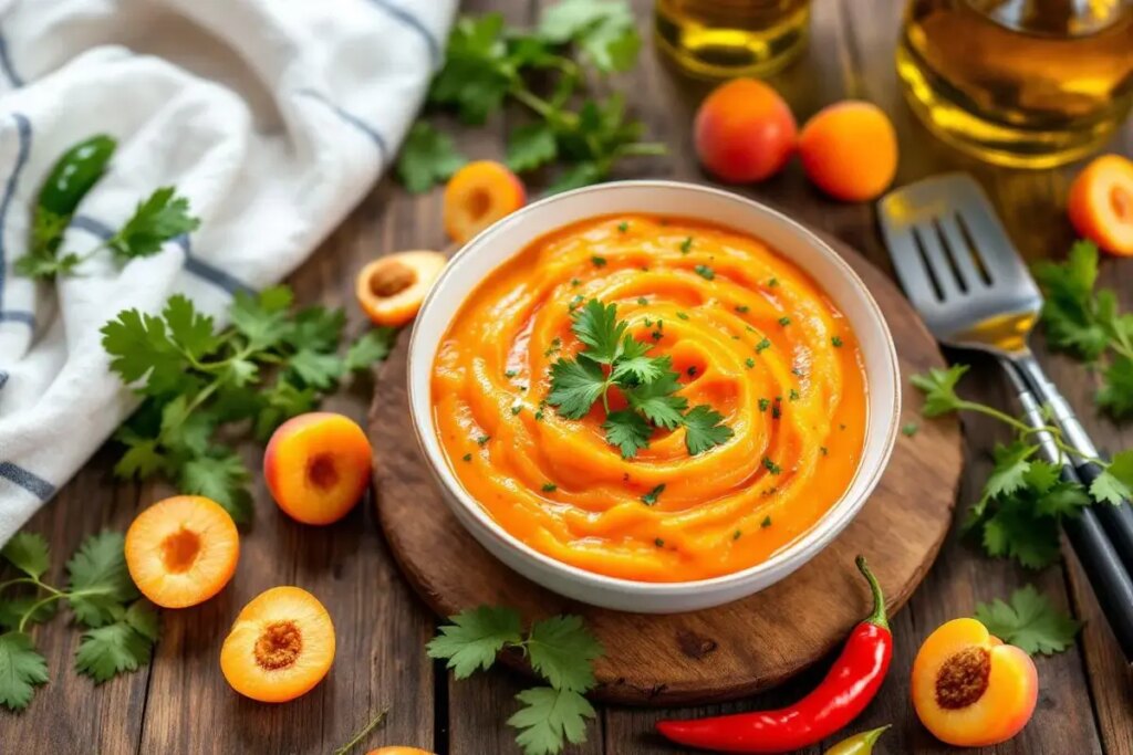 Sauce fraîche abricot-piment : l’accompagnement surprise qui sublime vos grillades estivales.jpg