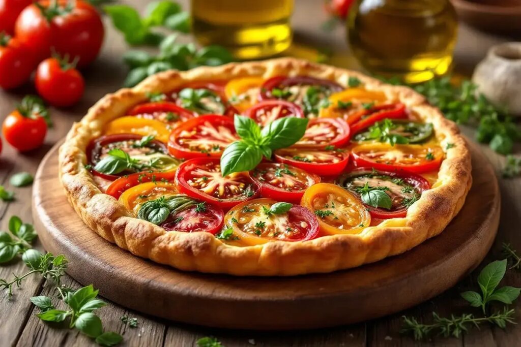Tarte méditerranéenne aux tomates anciennes : un classique qui régale à chaque bouchée.jpg