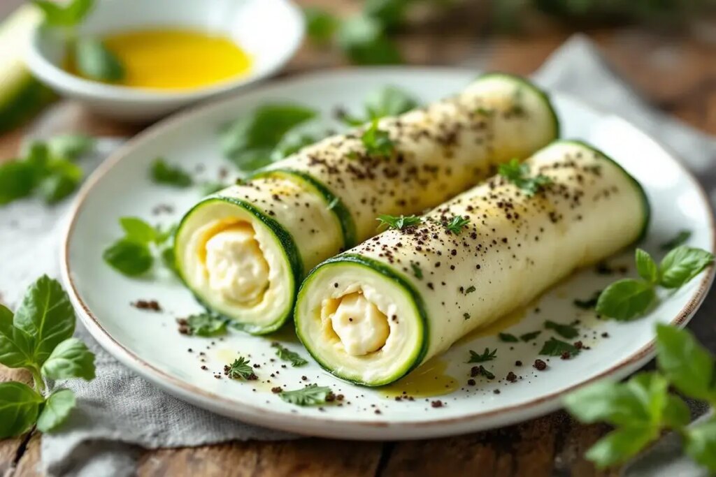 Ces roulés de courgette au chèvre bluffent tout le monde à l’apéro (et ils sont ultra simples).jpg