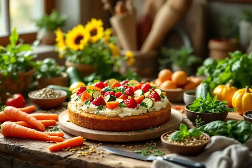 “C’est mon cake anti-gaspi” : légumes du jardin, graines et saveur garantie.jpg