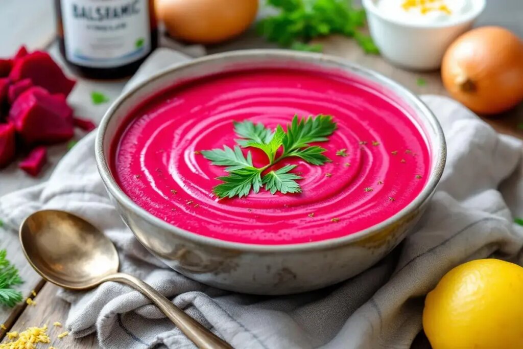 Cette soupe froide à la betterave est devenue mon entrée préférée en été.jpg