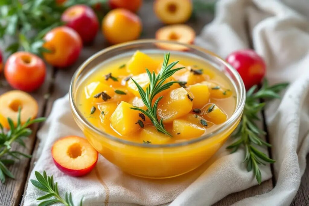 “Je la fais chaque année” : compote mirabelles-romarin 100 % naturelle.jpg