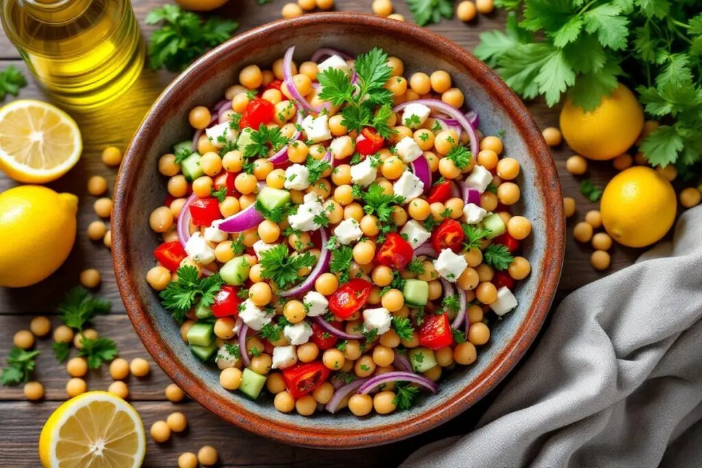 “Je ne cuisine plus que ça” : la salade de pois chiches et herbes ultra fraîche à préparer en avance.jpg