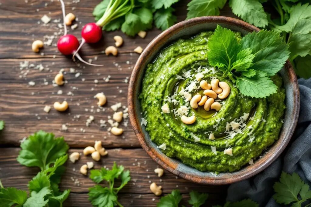 “Je ne jette plus rien” : le pesto aux fanes de radis qui cartonne chez moi.jpg