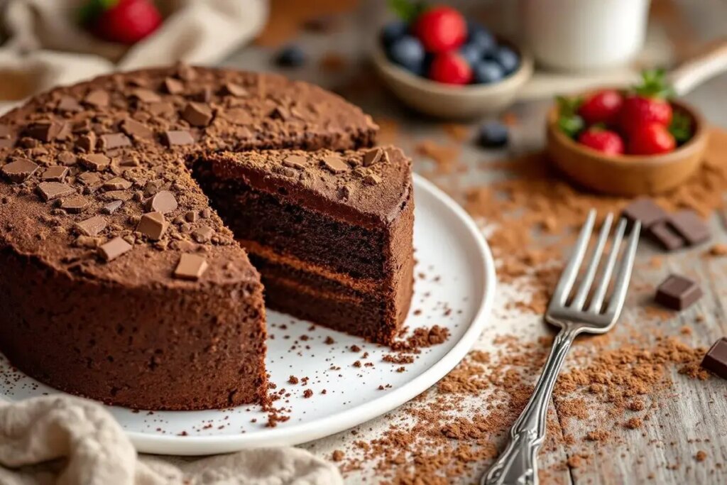 Le secret des grands-mères pour réussir un moelleux au chocolat sans balance, avec un simple pot de yaourt.jpg