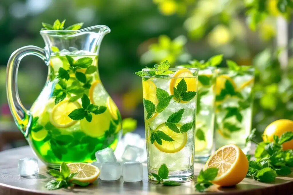 “Plus rafraîchissante qu’un soda” : mon infusion glacée menthe-verveine citronnelle maison.jpg